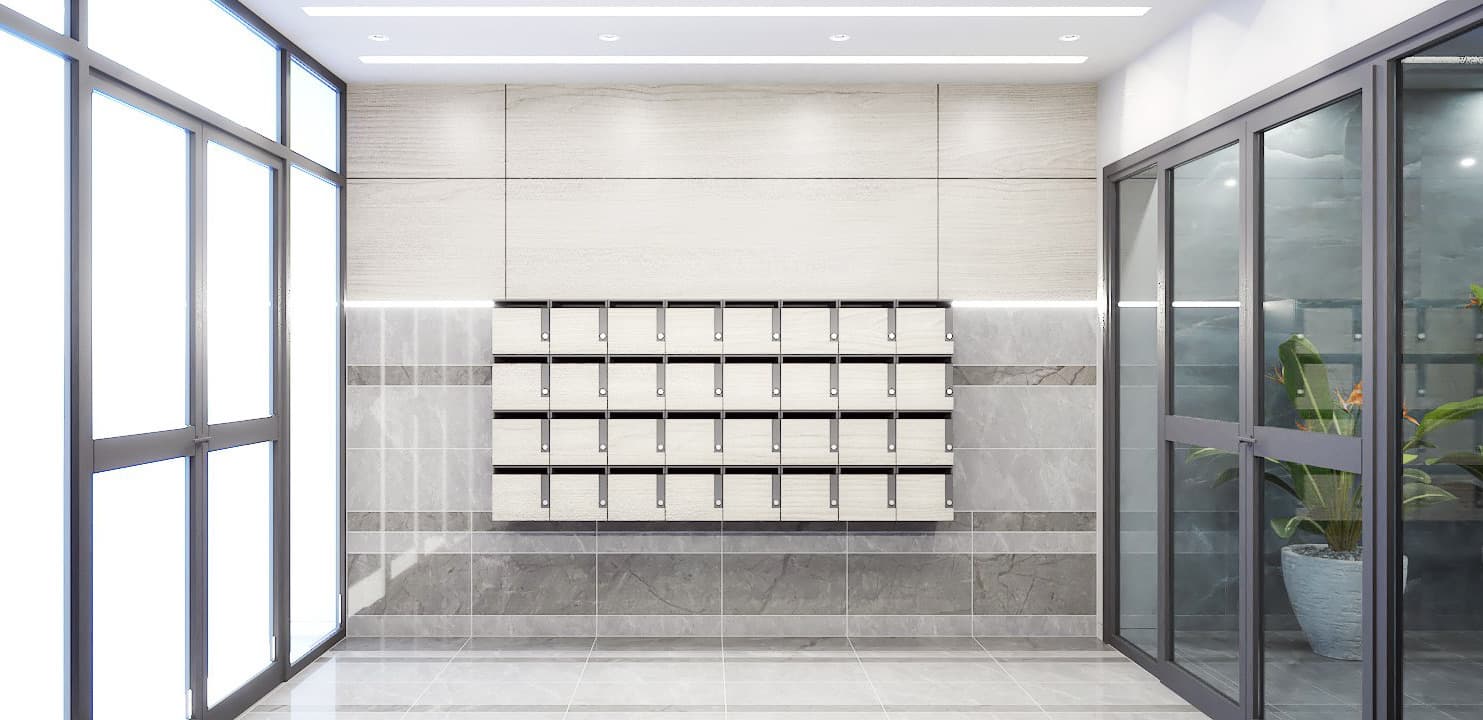 Omrane 16 Residence — Building lobby