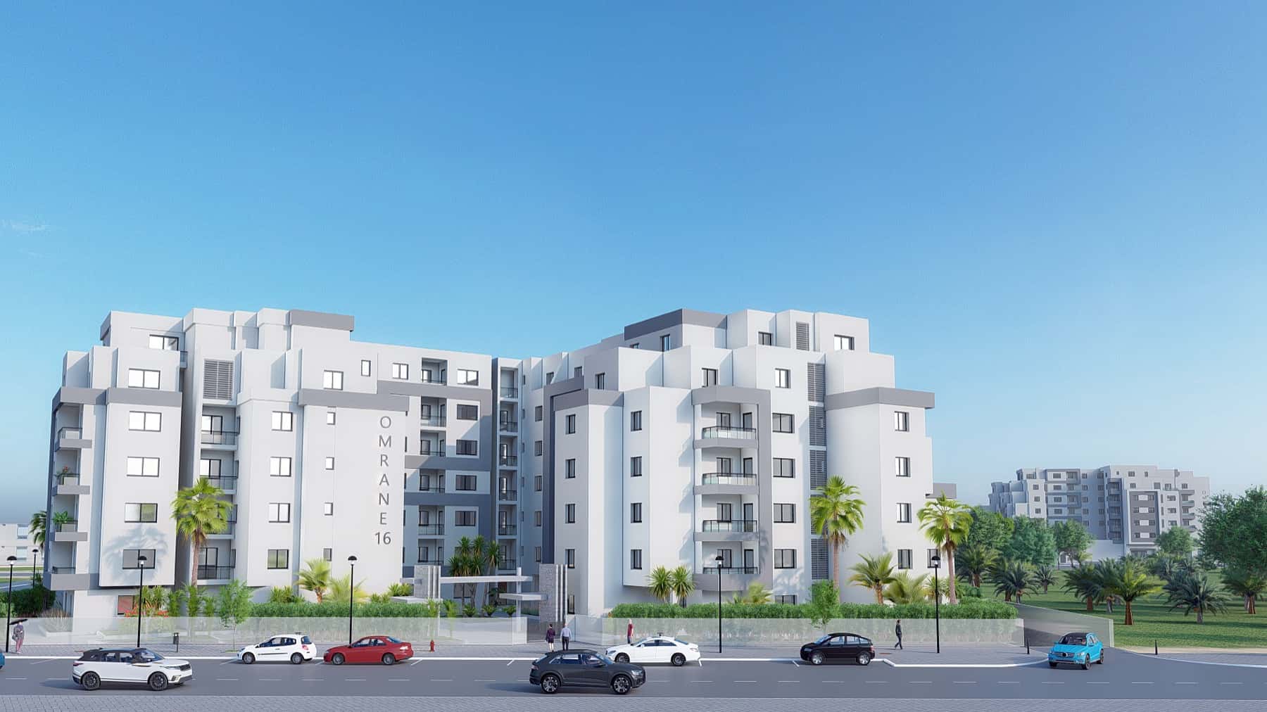 Omrane 16 Residence — Blocs D · E · F